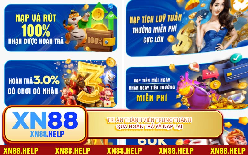 Tri Ân Thành Viên Trung Thành Qua Hoàn Trả Và Nạp Lại